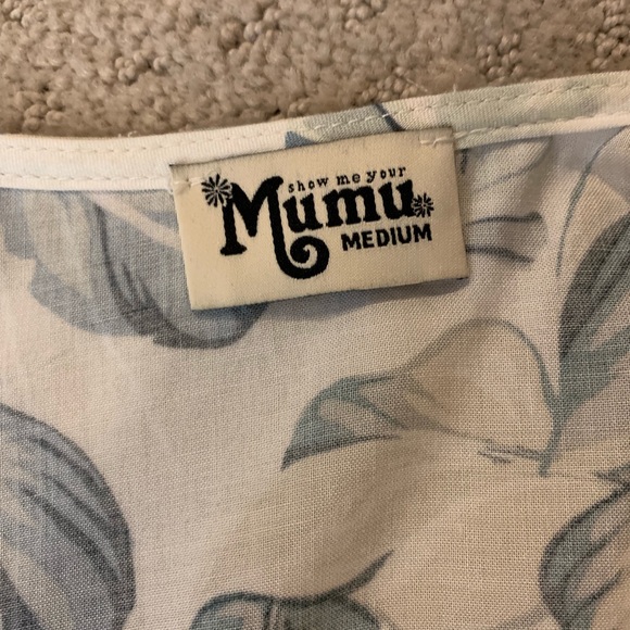 Show me your mumu circus mini dress banana leaf M - Picture 6 of 7